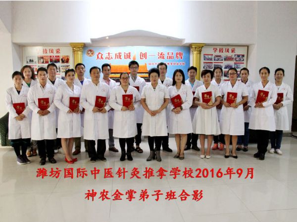 2016年9月神農(nóng)金掌弟子班合影